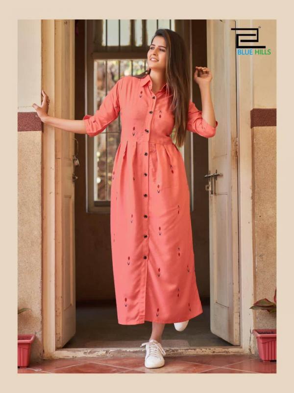 Blue Hills  Presents Summer Season Vol 1 Designer Kurtis Collection