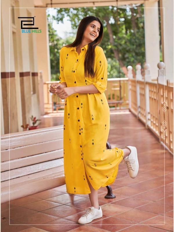 Blue Hills  Presents Summer Season Vol 1 Designer Kurtis Collection