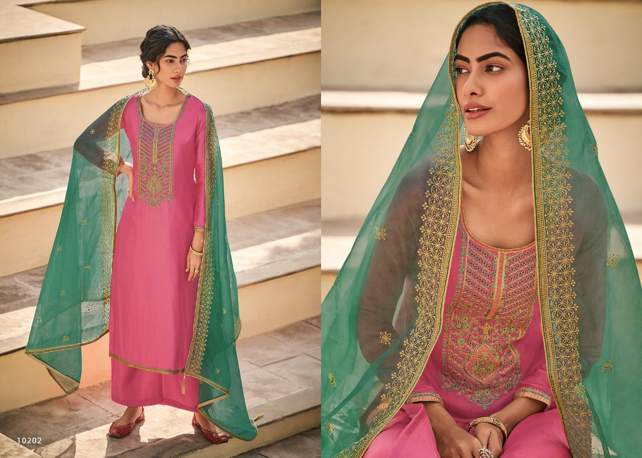 Deepsy Presents  Adriti Designer Festive Wear Dress Material