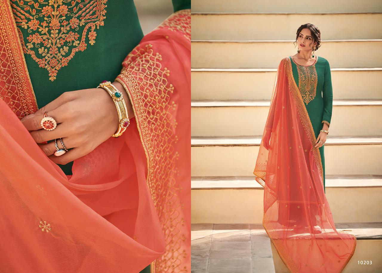 Deepsy Presents  Adriti Designer Festive Wear Dress Material