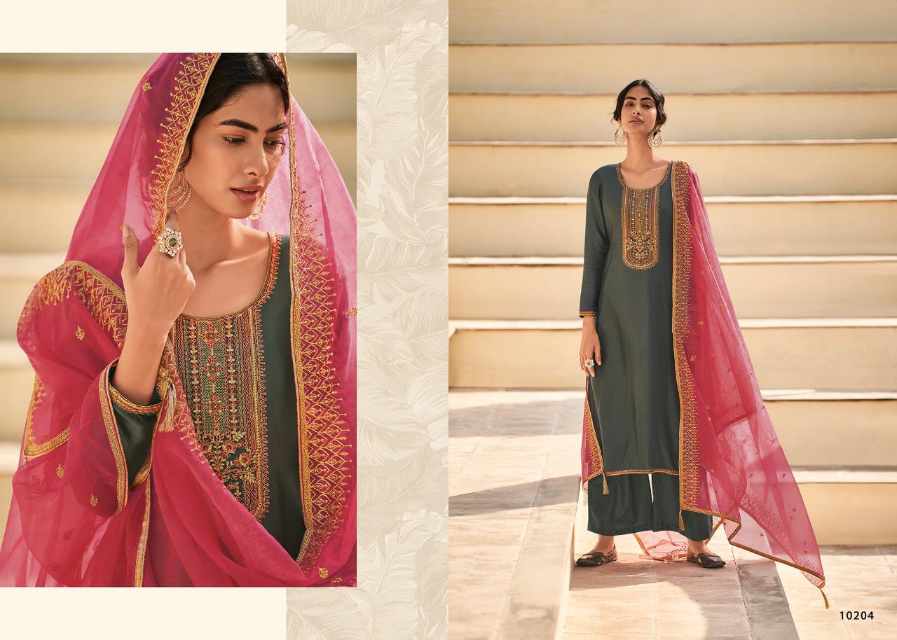 Deepsy Presents  Adriti Designer Festive Wear Dress Material