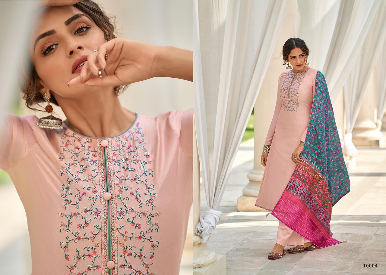 Deepsy  Presents Alankrita  Designer Silk Heavy Dress Material