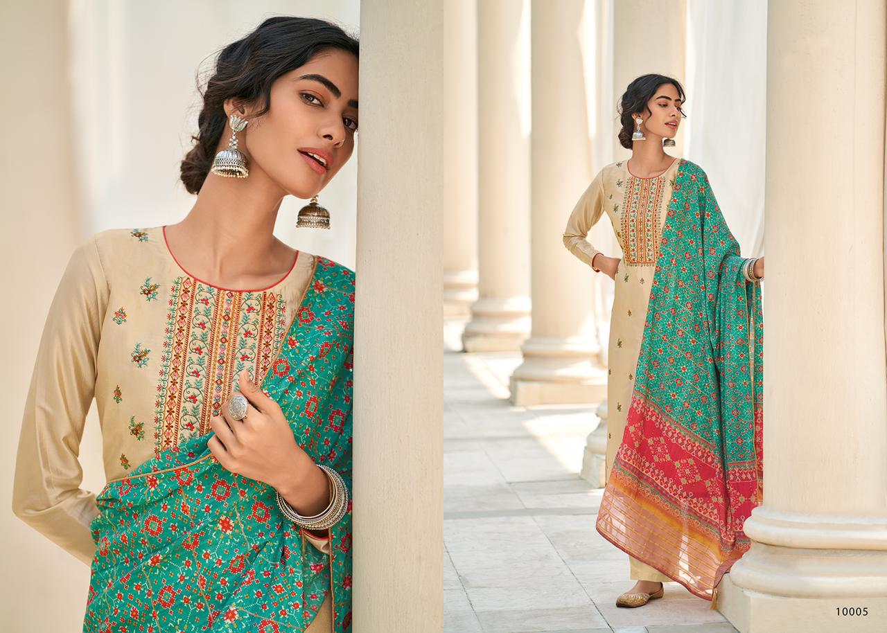 Deepsy  Presents Alankrita  Designer Silk Heavy Dress Material