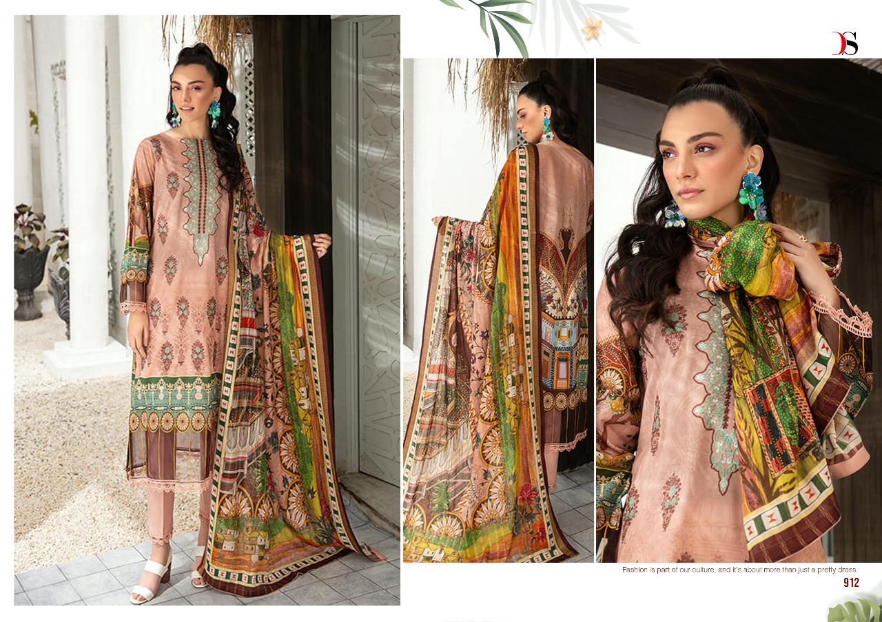 Deepsy Presents Elan Vol 13  Karachi Dress Materials Collection