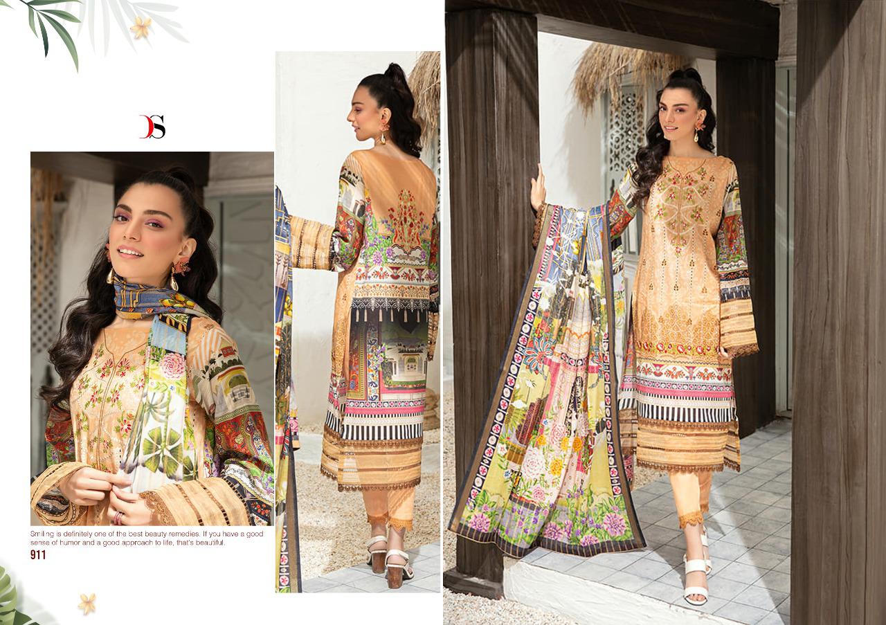Deepsy Presents Elan Vol 13  Karachi Dress Materials Collection