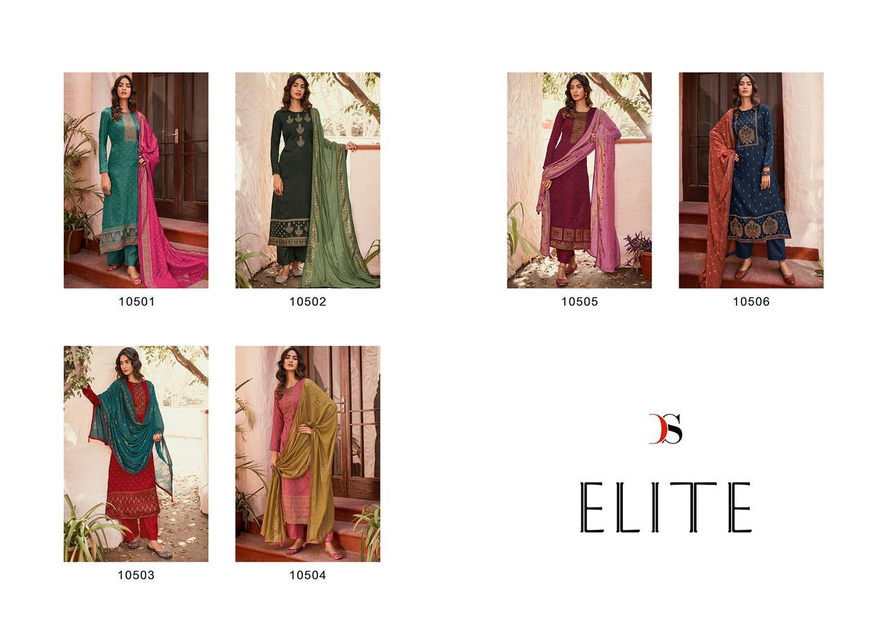 Deepsy Presents Elite Designer Dress Material