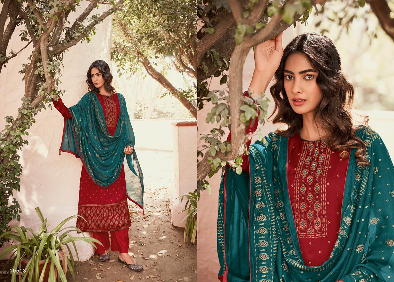 Deepsy Presents Elite Designer Dress Material