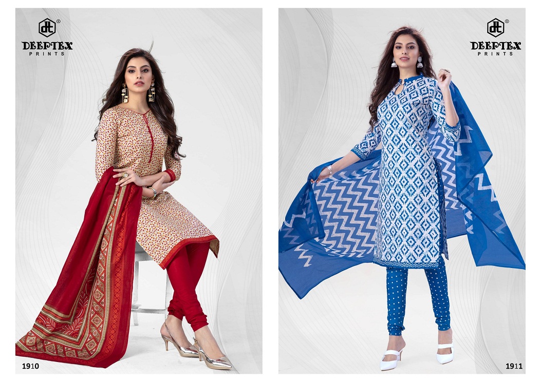 Deeptex Presents Chief Guest Vol 19 Cotton Dress Materials