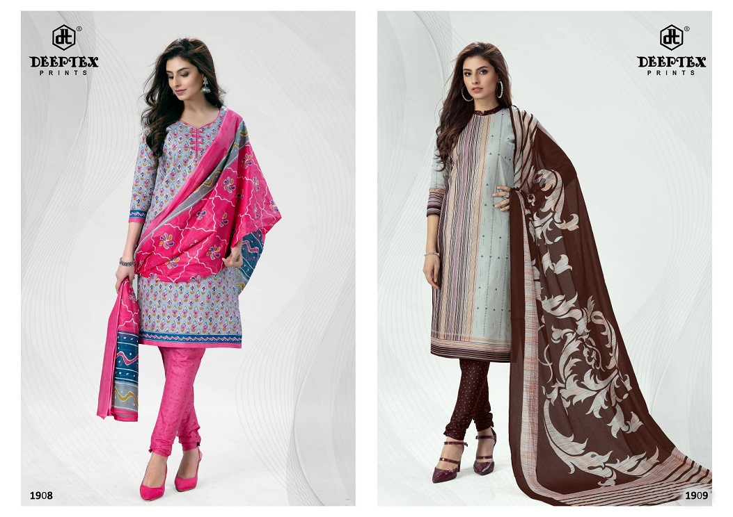 Deeptex Presents Chief Guest Vol 19 Cotton Dress Materials