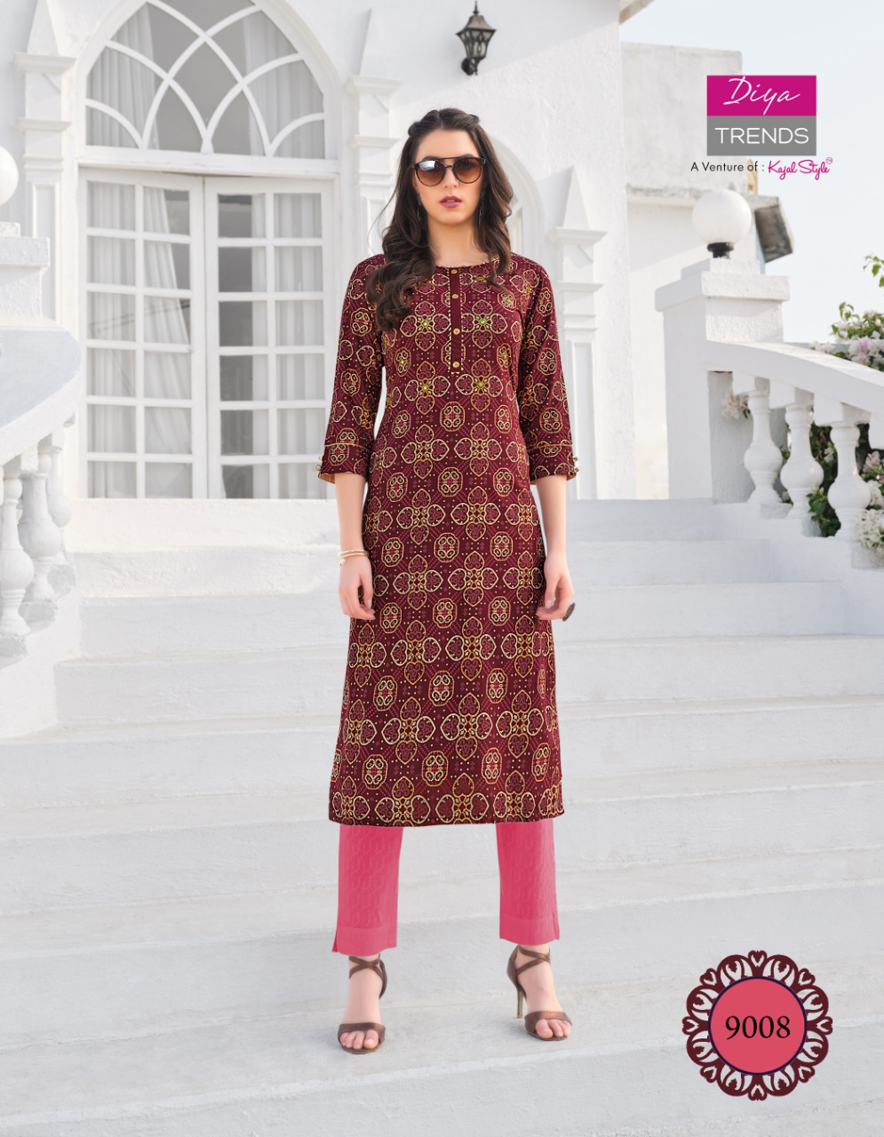 Diya Trends Presents Gardencity  Vol 9 Ethnic Wear Printed Designer Kurti