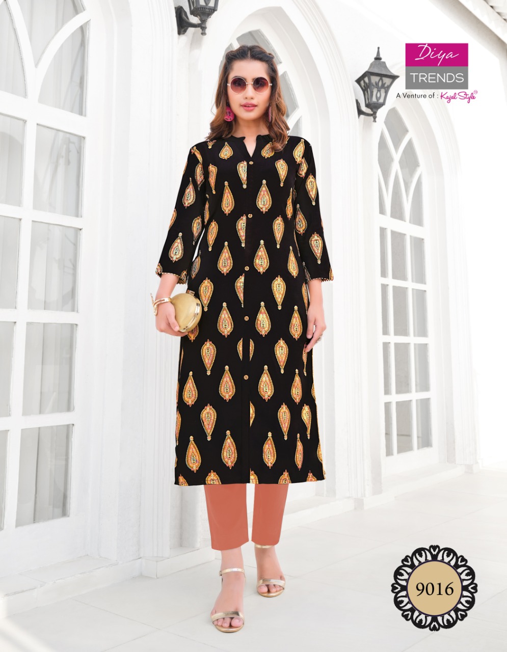 Diya Trends Presents Gardencity  Vol 9 Ethnic Wear Printed Designer Kurti