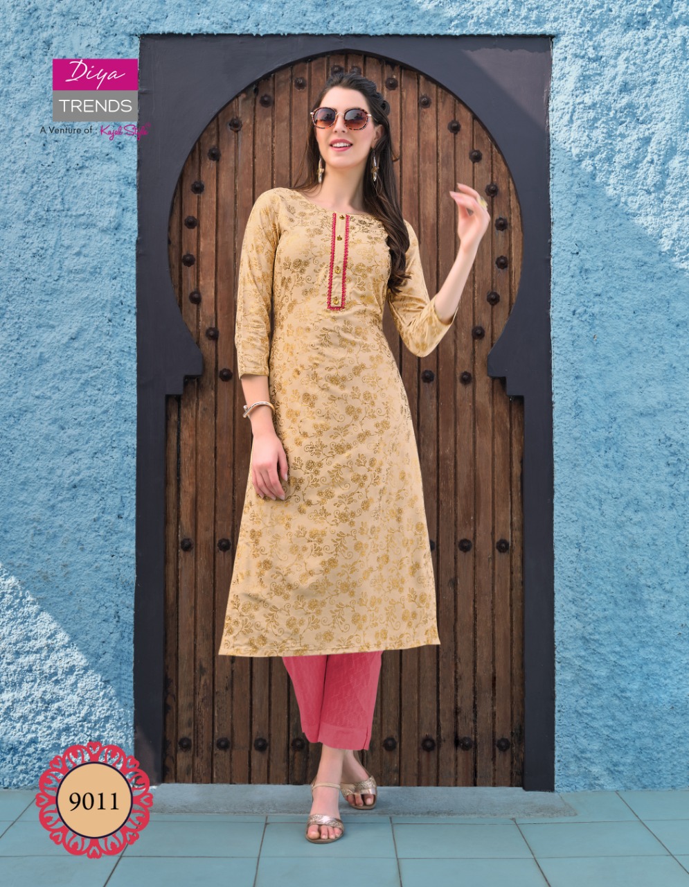 Diya Trends Presents Gardencity  Vol 9 Ethnic Wear Printed Designer Kurti