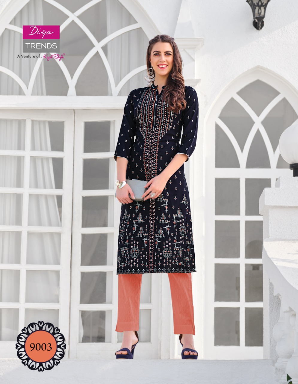 Diya Trends Presents Gardencity  Vol 9 Ethnic Wear Printed Designer Kurti