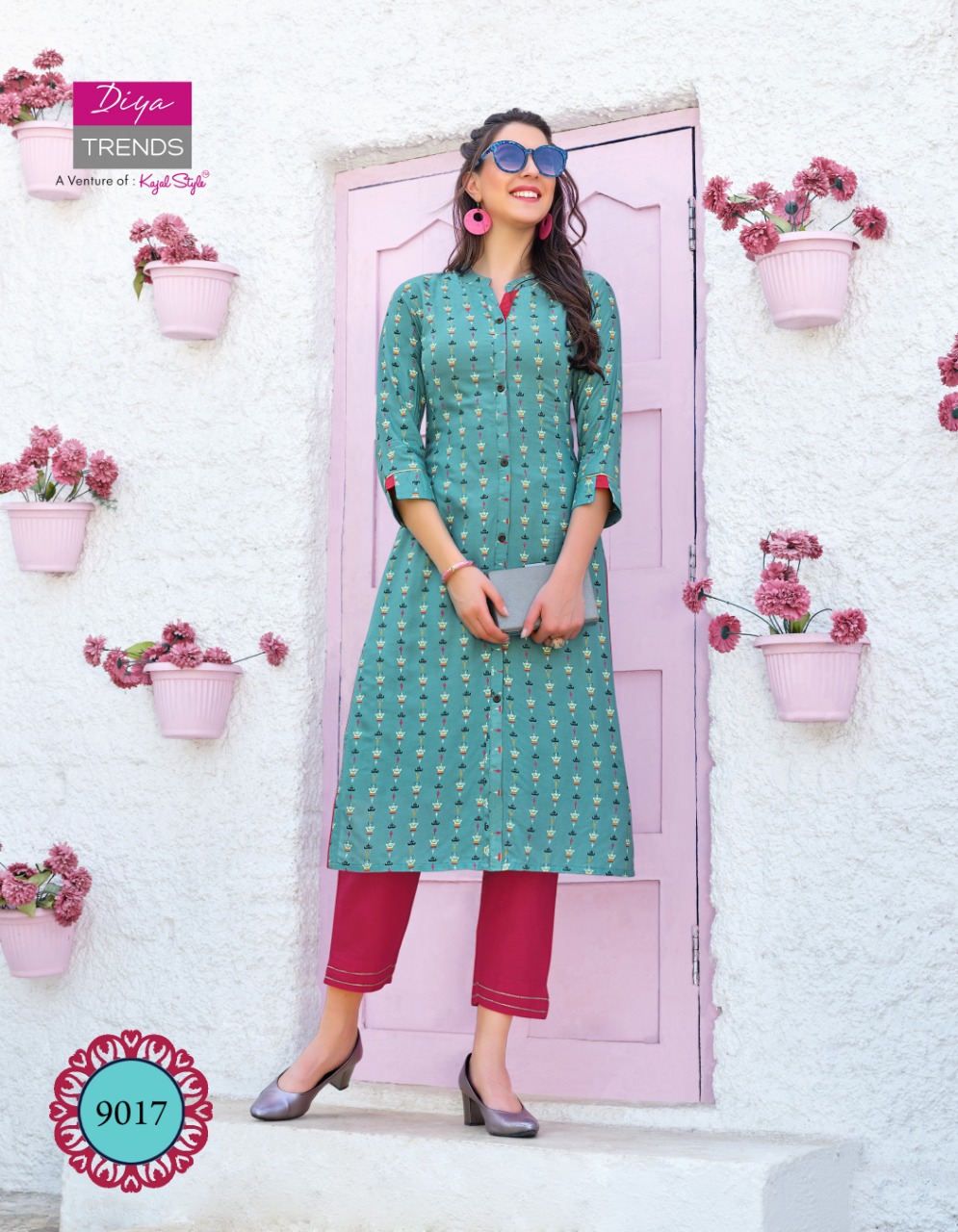 Diya Trends Presents Gardencity  Vol 9 Ethnic Wear Printed Designer Kurti