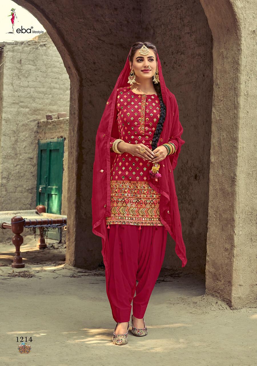 Eba Presents Ruby Heavy Embroidery Salwar Kameez Collection