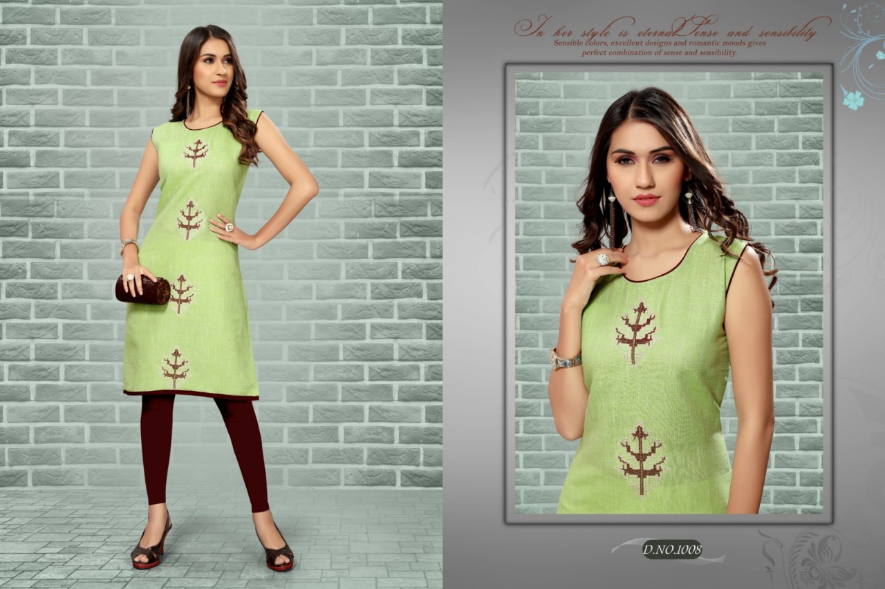 Fc Presents  Fashion Plus Casual Wear Kurti Collection