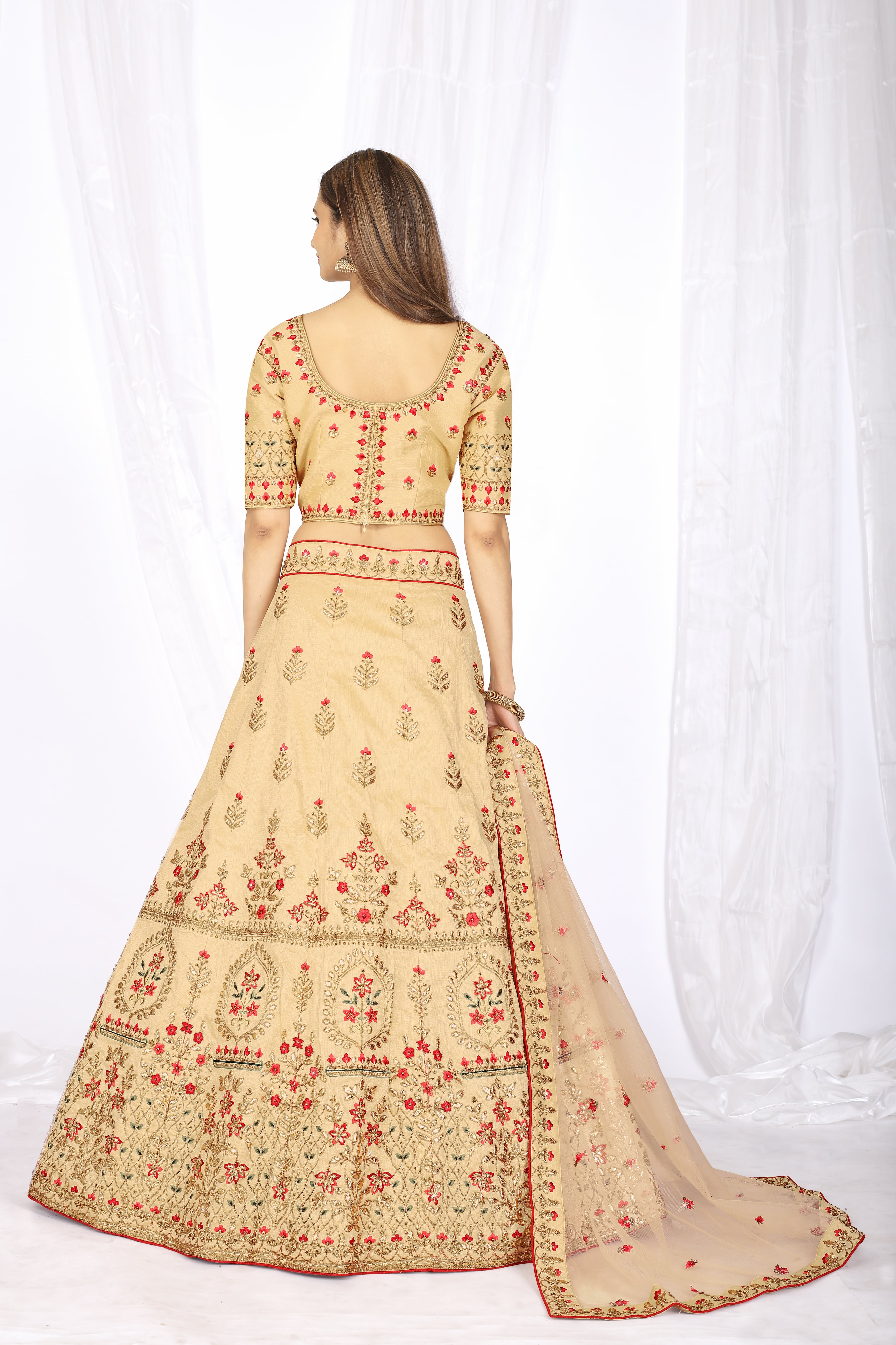 Fc Presents 5025 Beige Exclusive  Lehenga  Collection