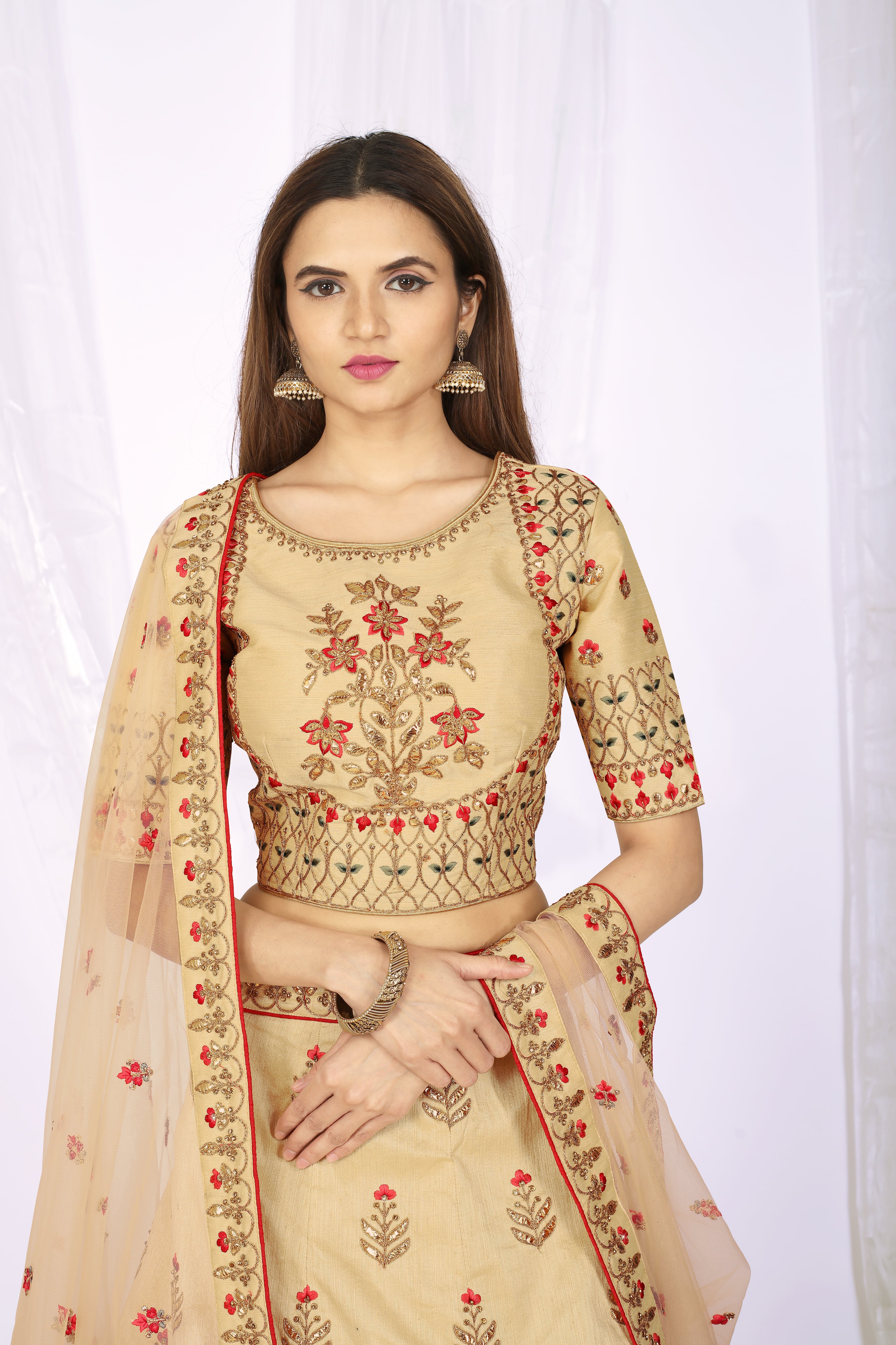 Fc Presents 5025 Beige Exclusive  Lehenga  Collection