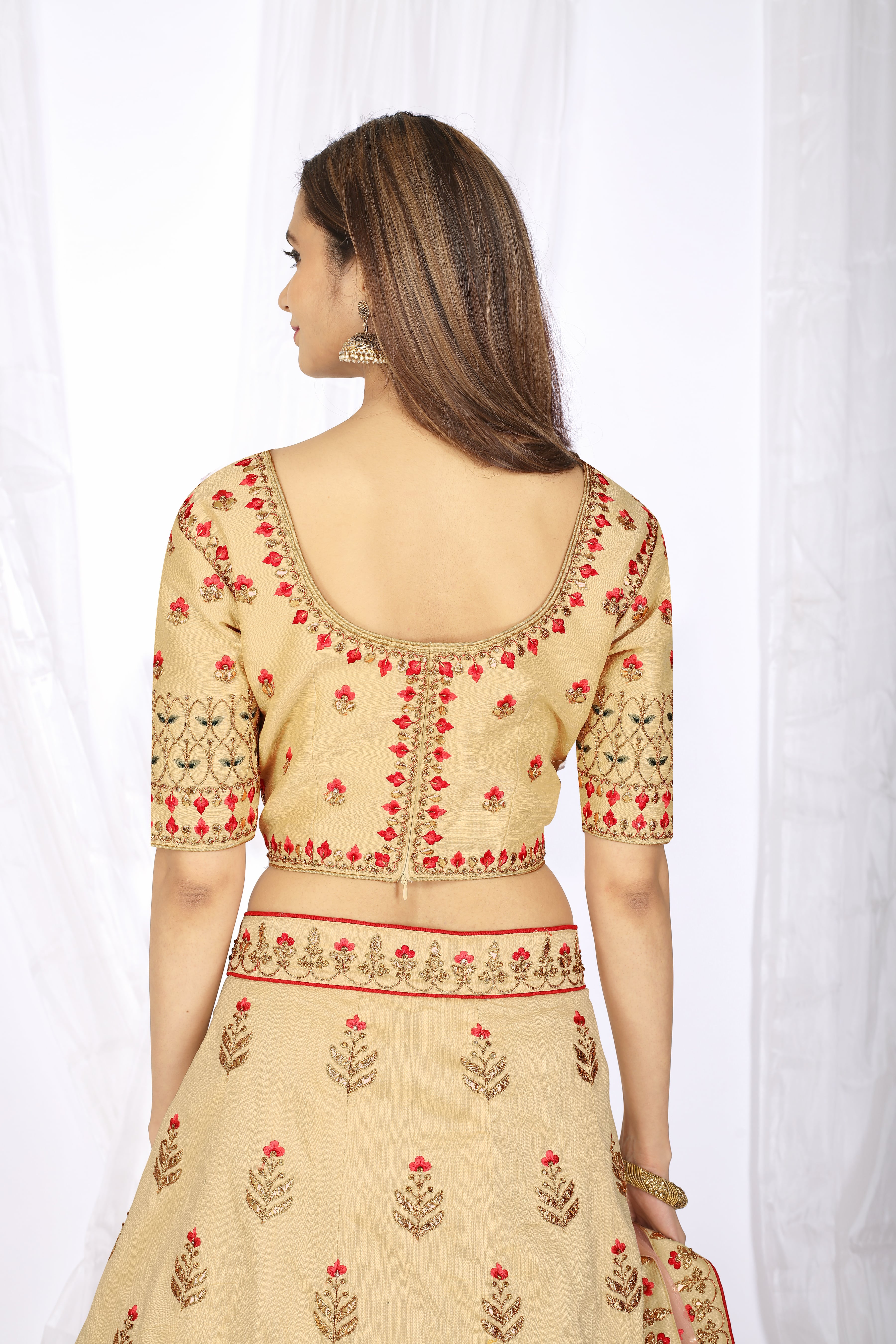 Fc Presents 5025 Beige Exclusive  Lehenga  Collection