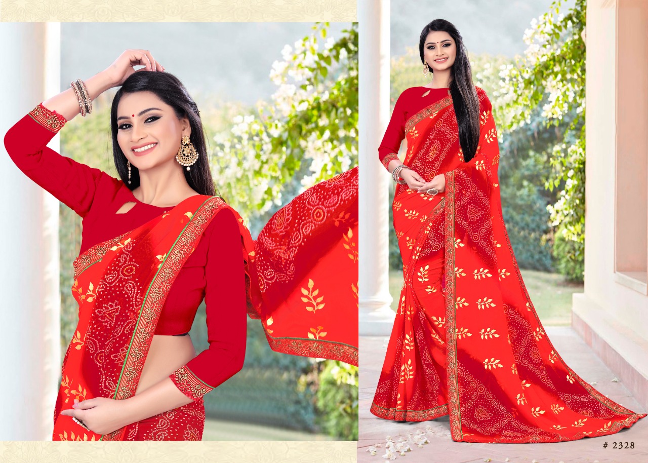 Fc Presents  Ghoomar Casual Wear Saree Collection