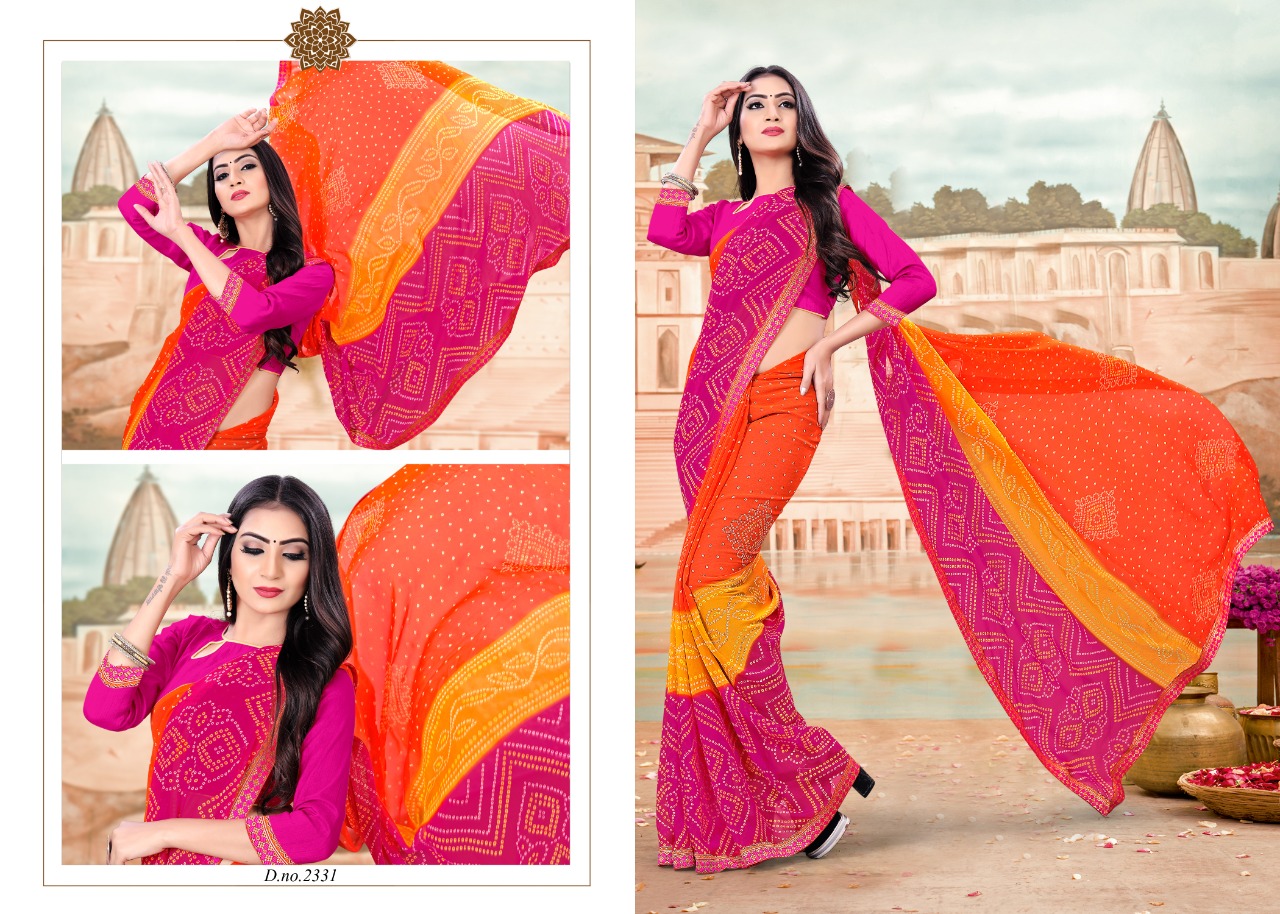 Fc Presents Sapna Casual Wear Saree Collection