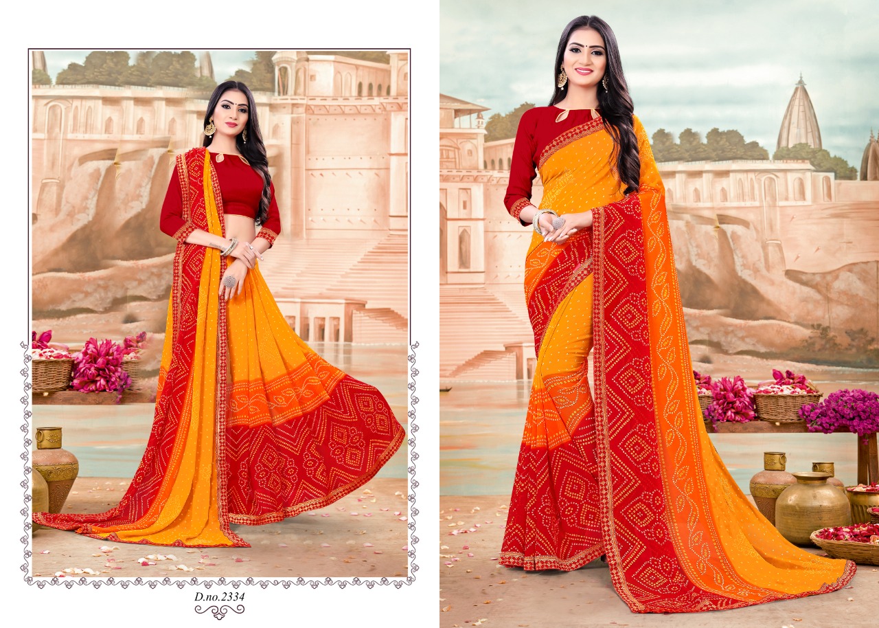 Fc Presents Sapna Casual Wear Saree Collection