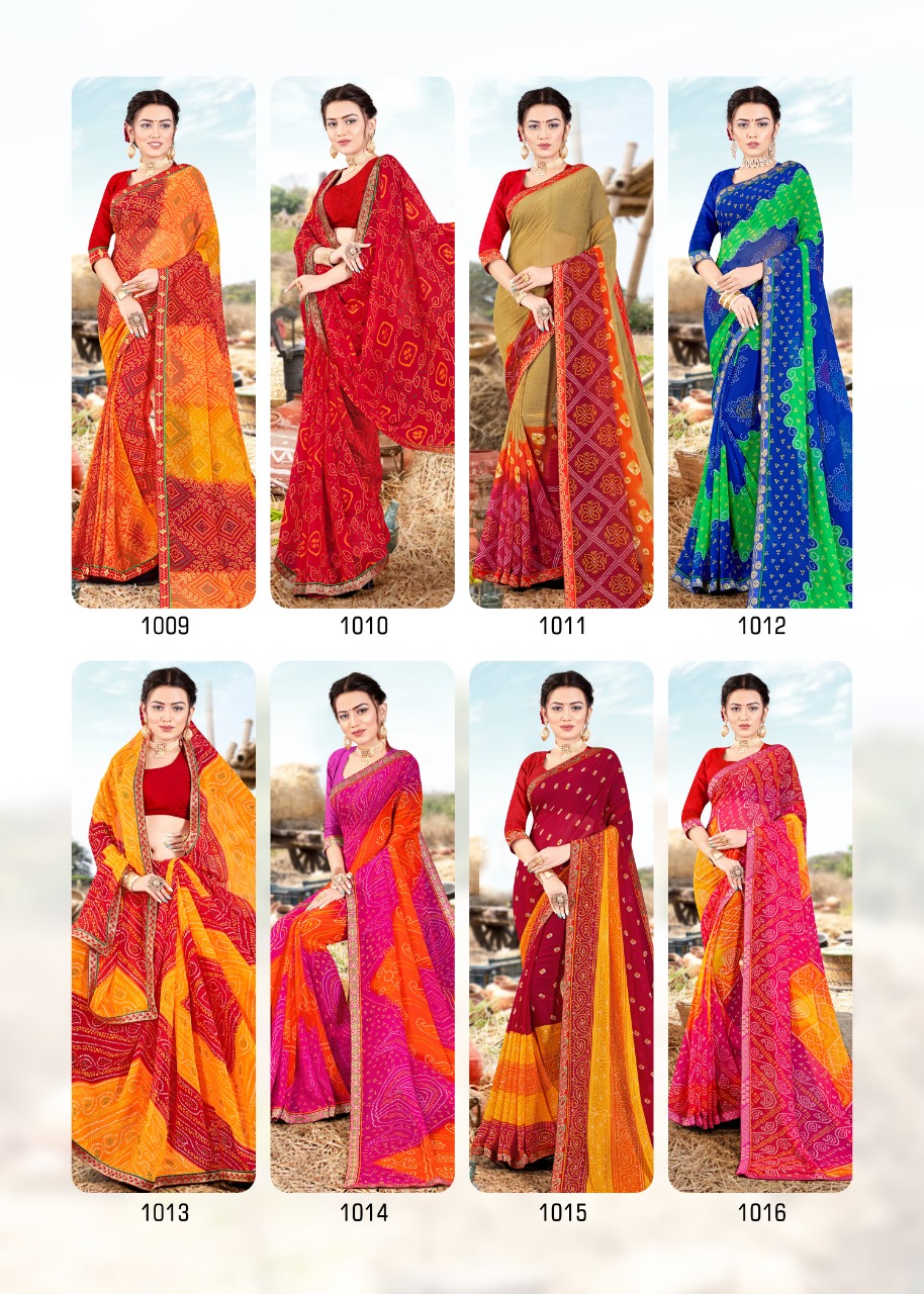 Fc Presents Jhalaki  Casual Wear Saree Collection