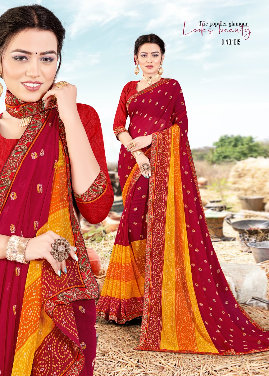 Fc Presents Jhalaki  Casual Wear Saree Collection
