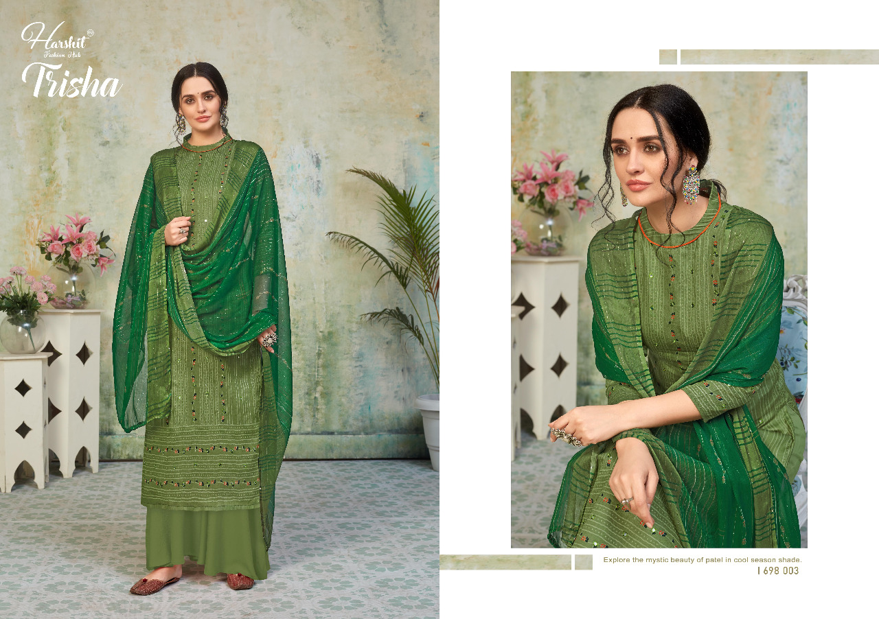 Harshit  Presents  Trisha Pure Cotton Dress Material Online Shopping