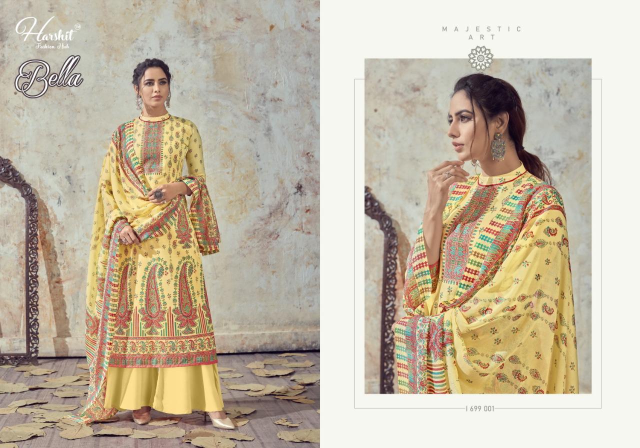 Harshit  Presents Bella Cotton Digital Printed Designer Dress Material