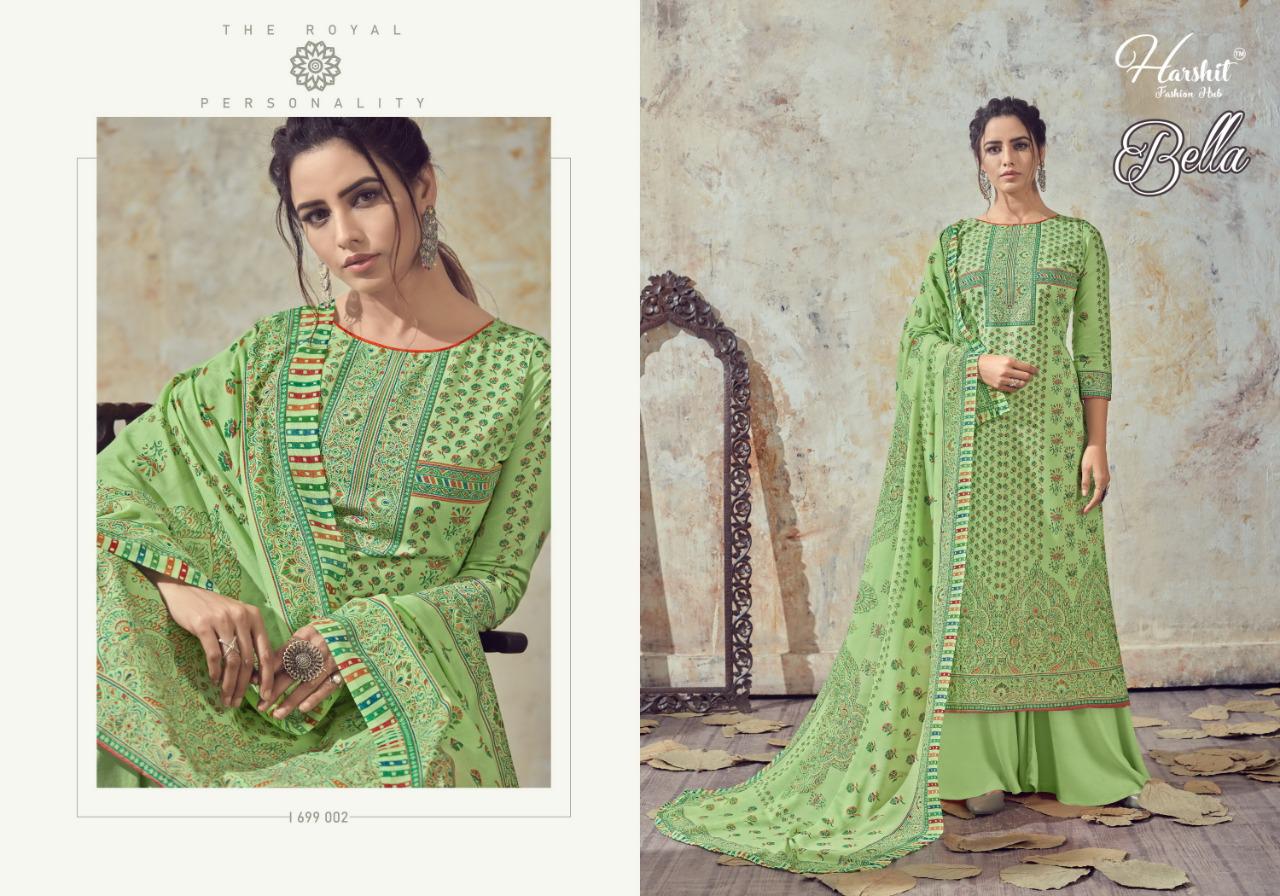 Harshit  Presents Bella Cotton Digital Printed Designer Dress Material