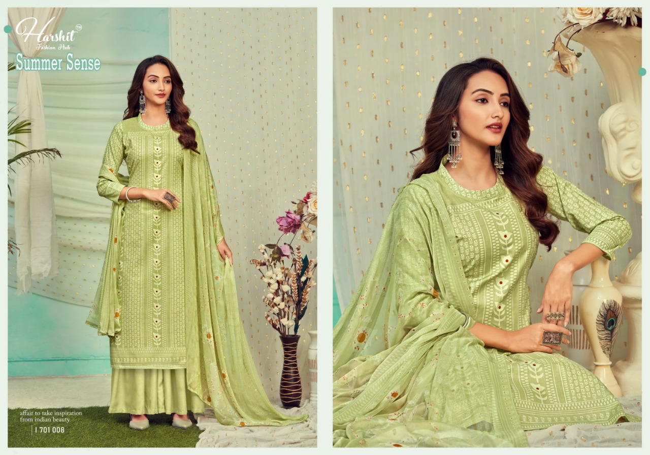 Harshit Presents Summer Sense Designer Dress Material