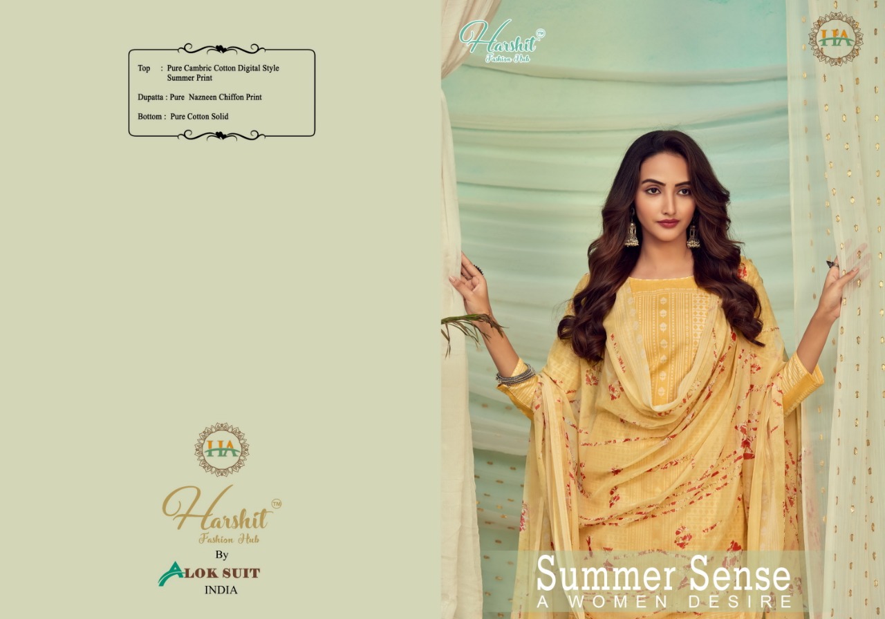 Harshit Presents Summer Sense Designer Dress Material