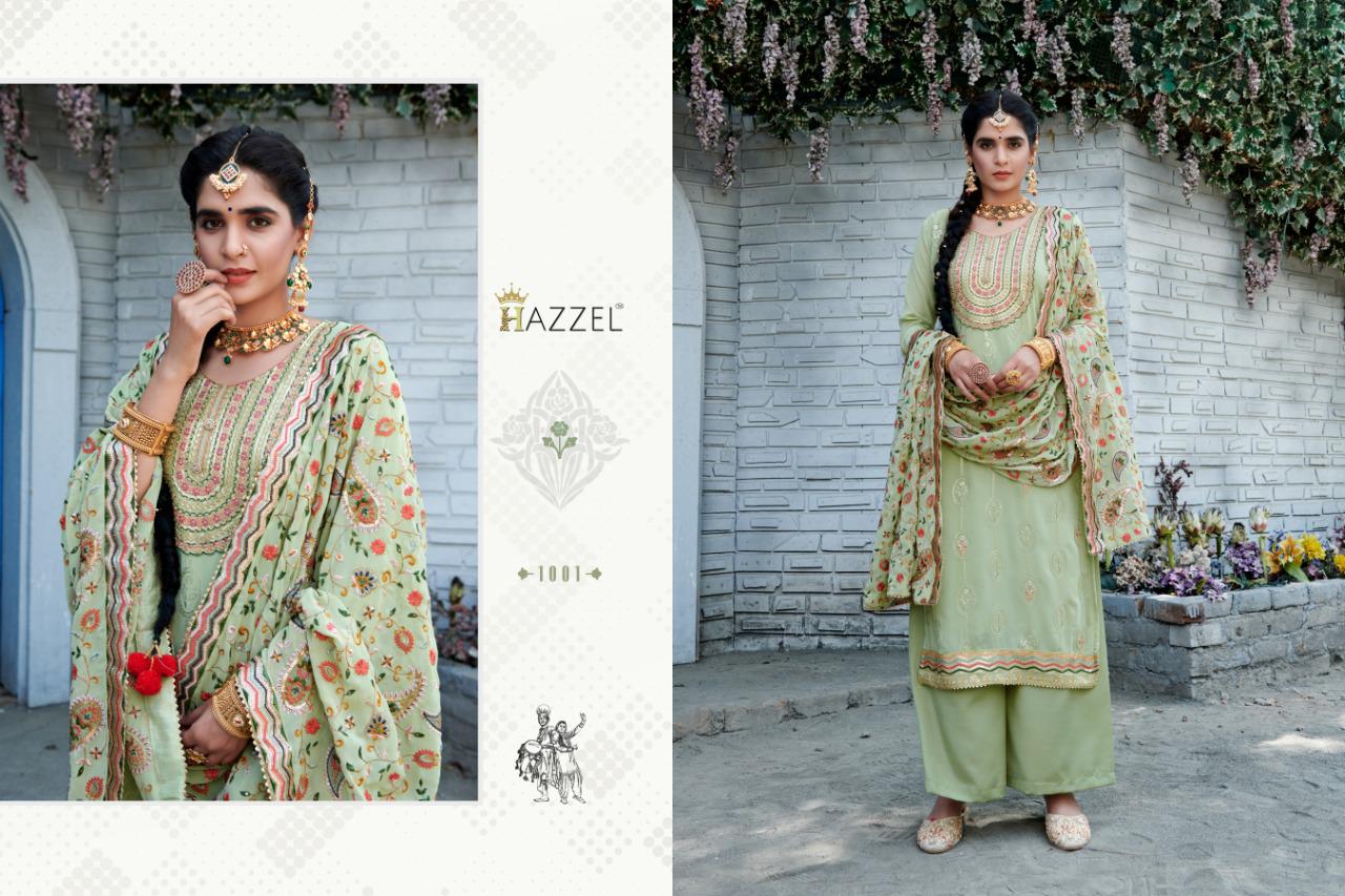 Hazzel  Presents Laung Laanchi  Designer Dress Material
