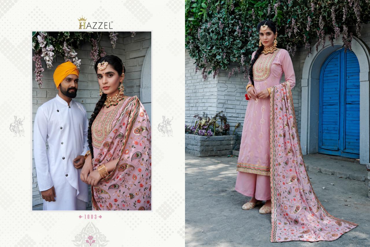 Hazzel  Presents Laung Laanchi  Designer Dress Material