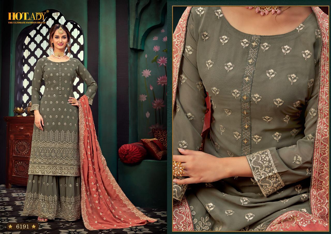 Hotlady Launching  Samaira Series 6191   Salwar Kameez Collection