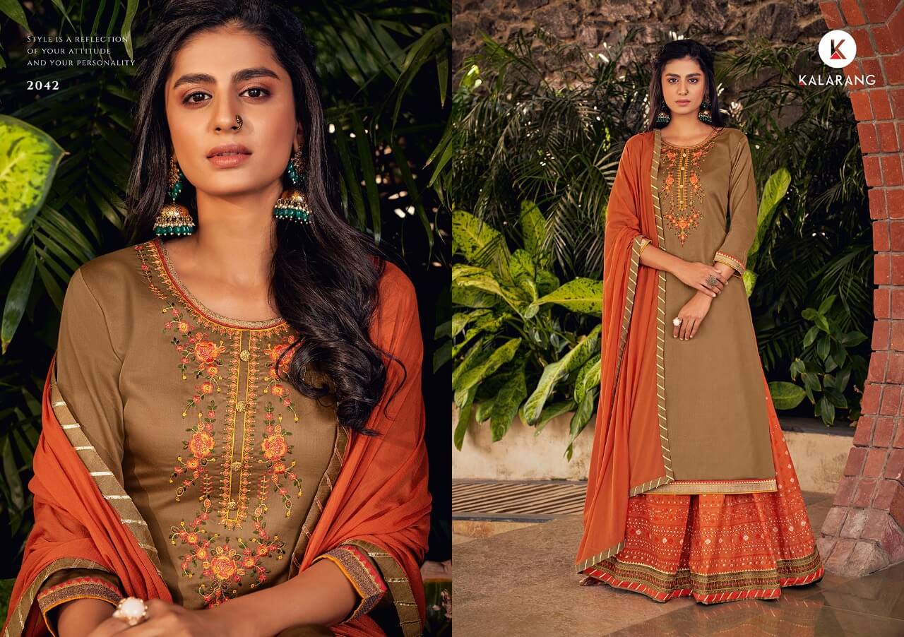 Kalarang  Presents Kashvi  Designer Dress Material