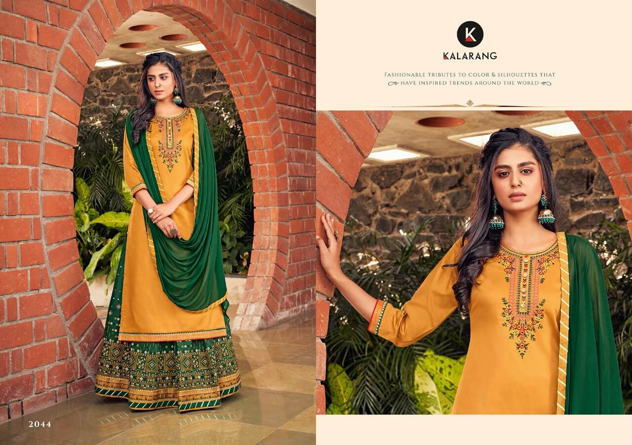 Kalarang  Presents Kashvi  Designer Dress Material