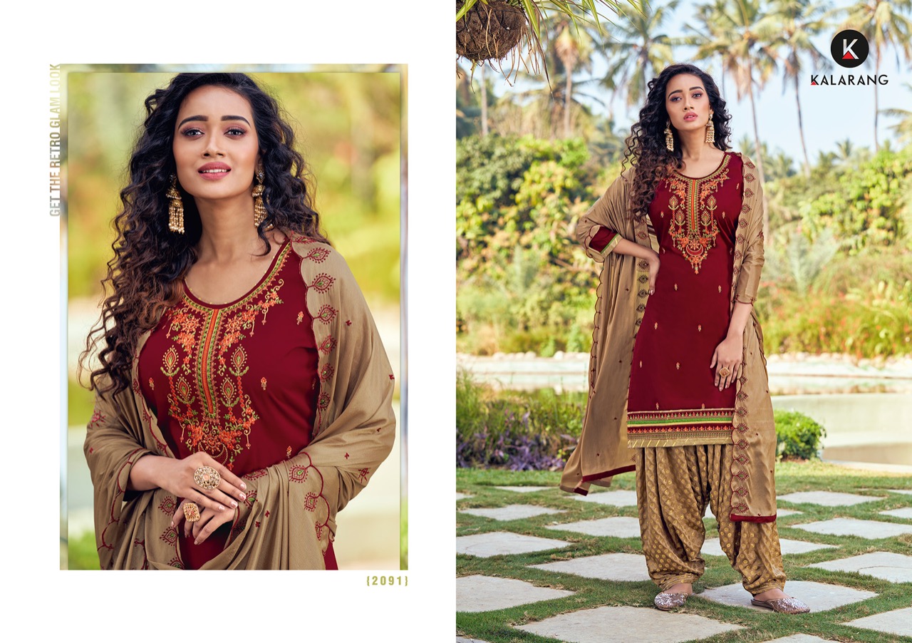 Kalarang Presents Prakruti Vol 2  Designer Dress Material