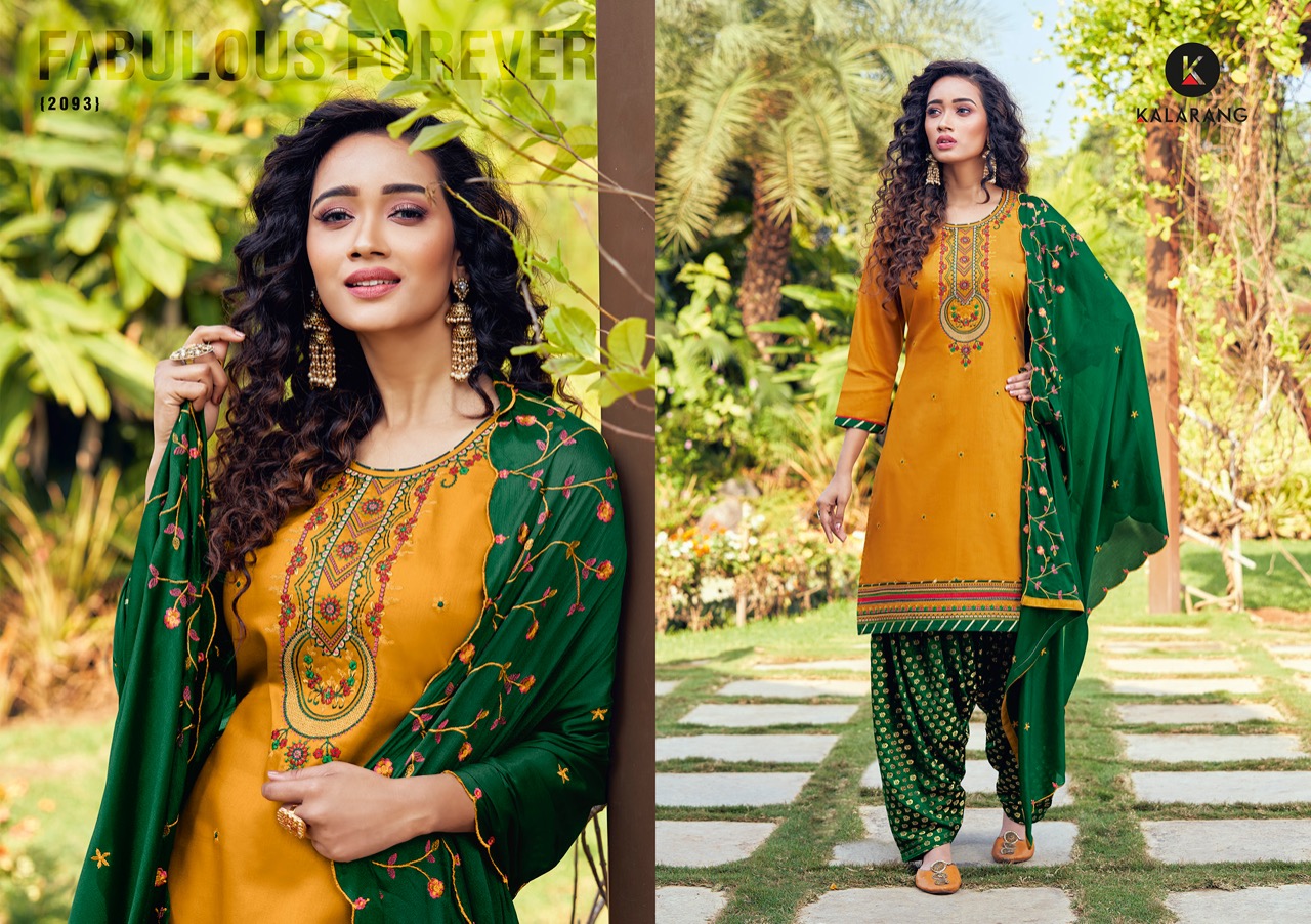 Kalarang Presents Prakruti Vol 2  Designer Dress Material