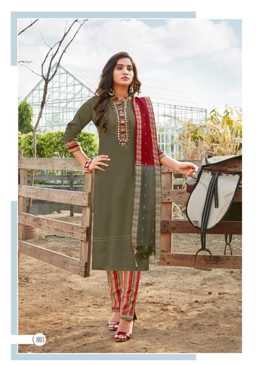 Karissa Presents Radhika  Fancy Rayon Readymade Collection