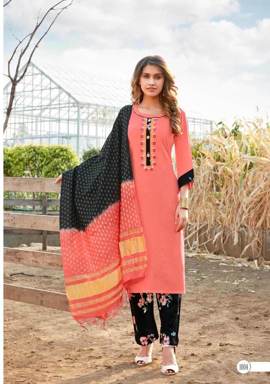 Karissa Presents Radhika  Fancy Rayon Readymade Collection