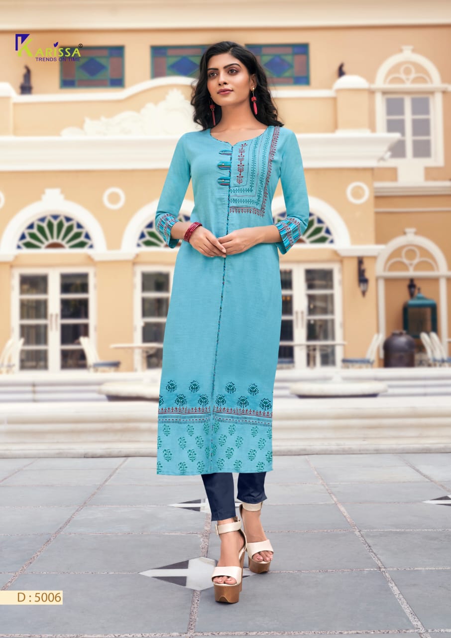 Karissa Presents Rich Girl Vol 5 Designer Kurtis Collection