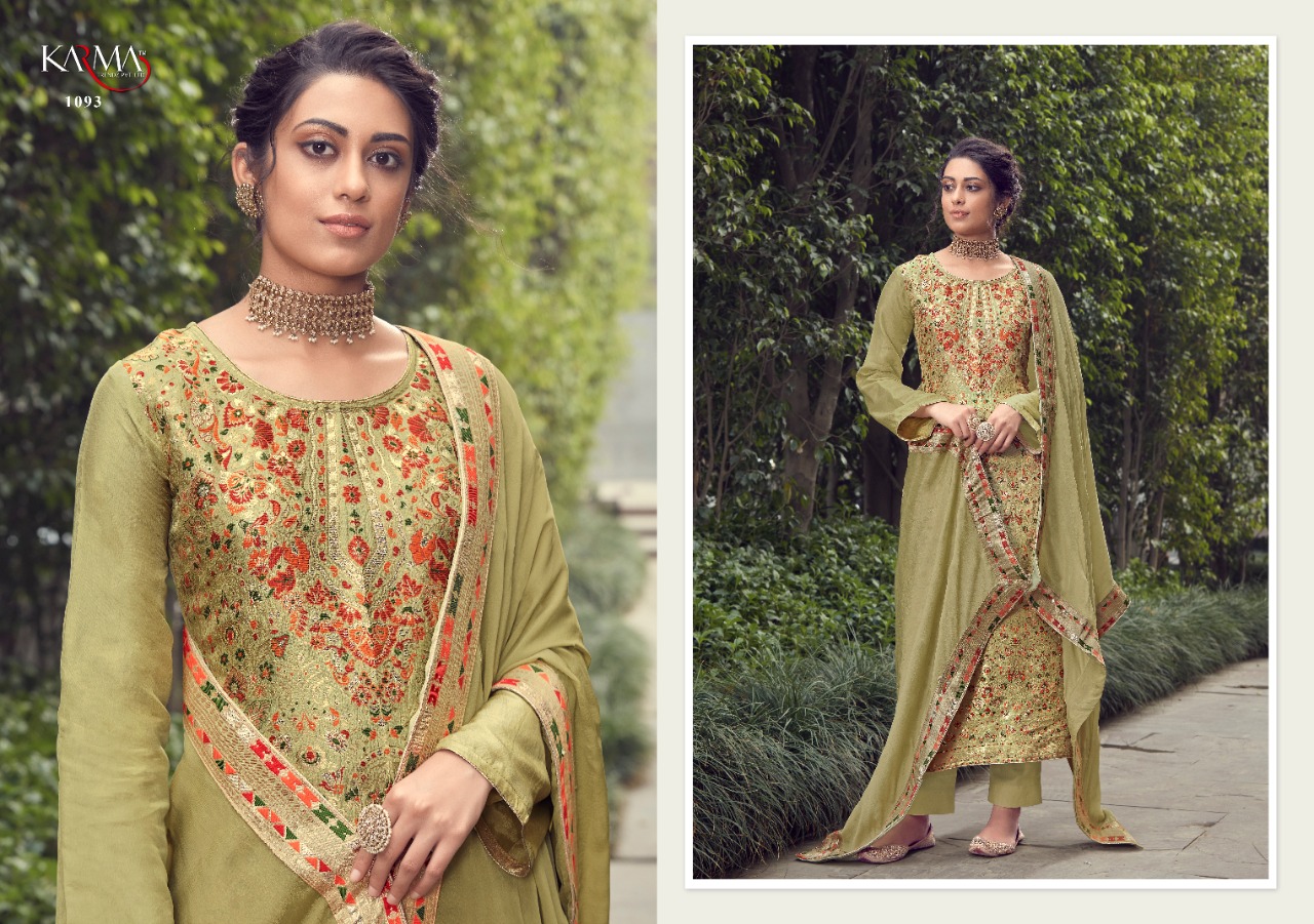 Karma Presents Jashn Series 1088 Designer Salwar Suits Collection