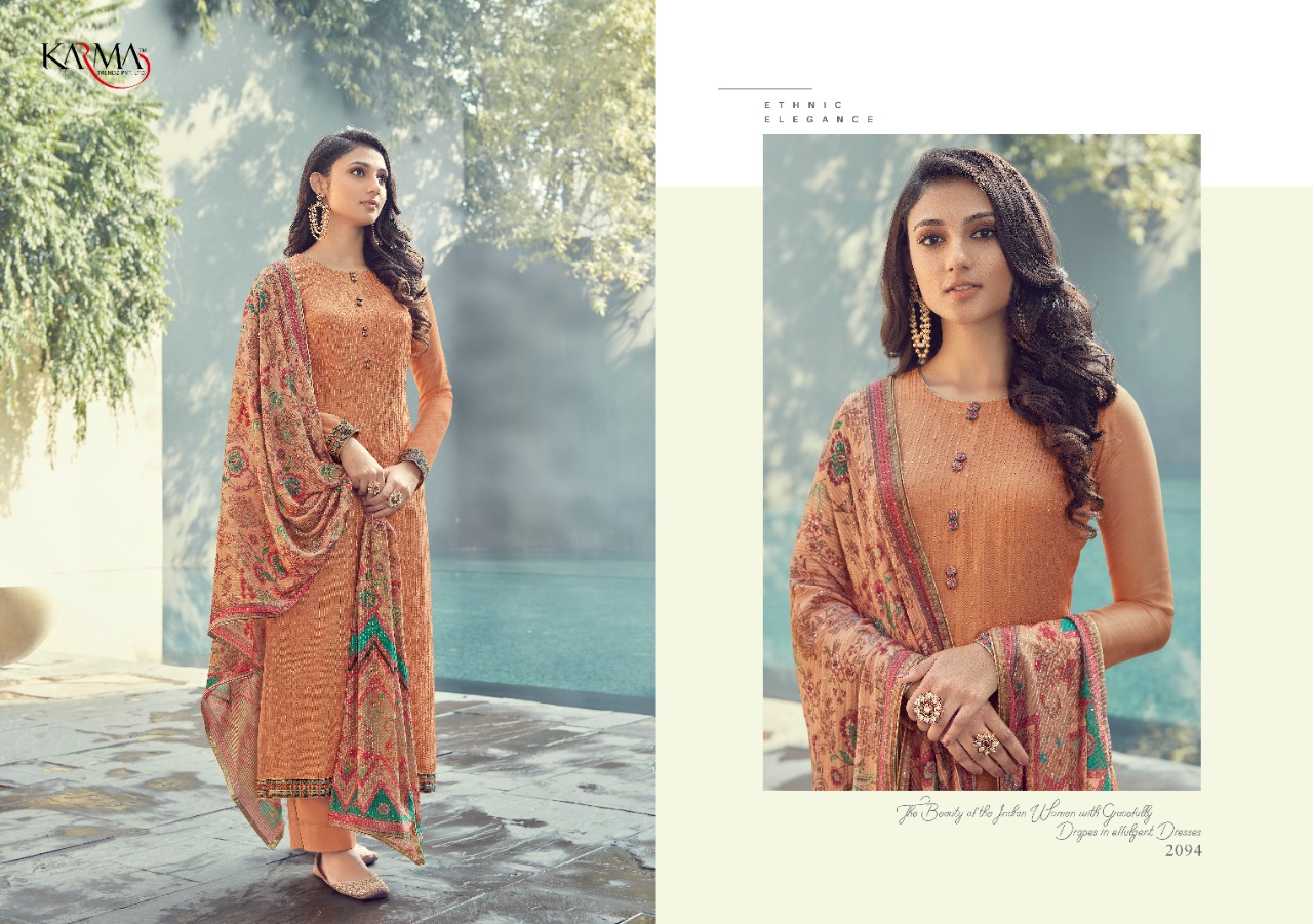 Karma Presents Sabah Vol 3 Designer Salwar Suits