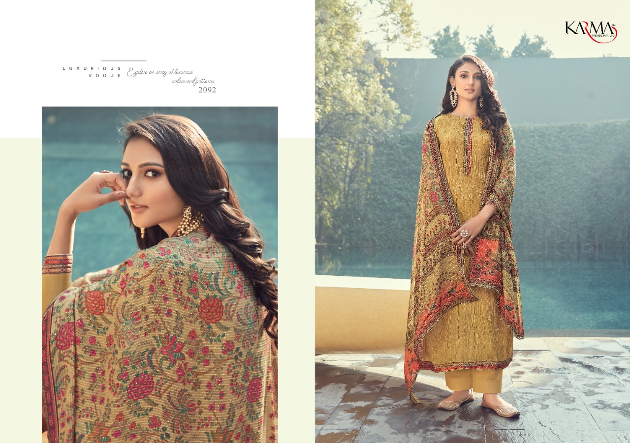Karma Presents Sabah Vol 3 Designer Salwar Suits