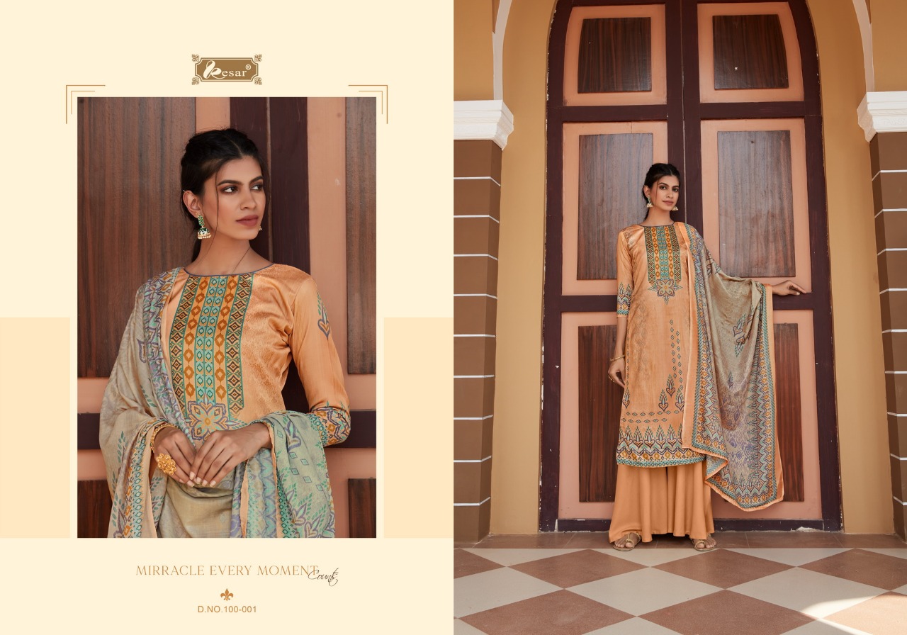 Kesar Presents Lkat  Digital Printed Dress Collection