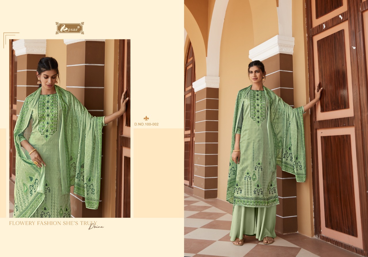 Kesar Presents Lkat  Digital Printed Dress Collection