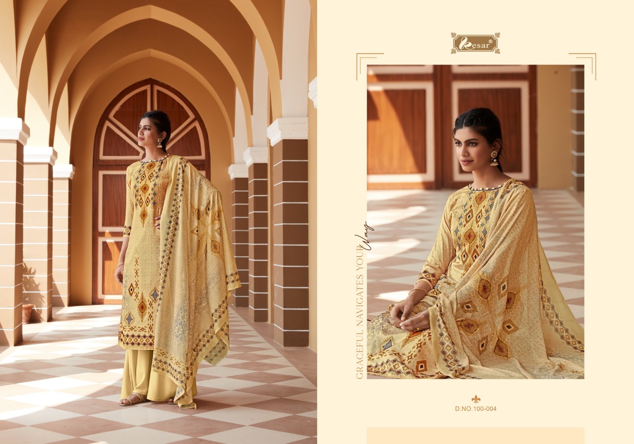 Kesar Presents Lkat  Digital Printed Dress Collection