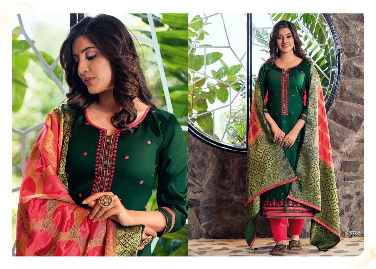 Kessi Presents Asopalav Vol 18  Designer Dress Material